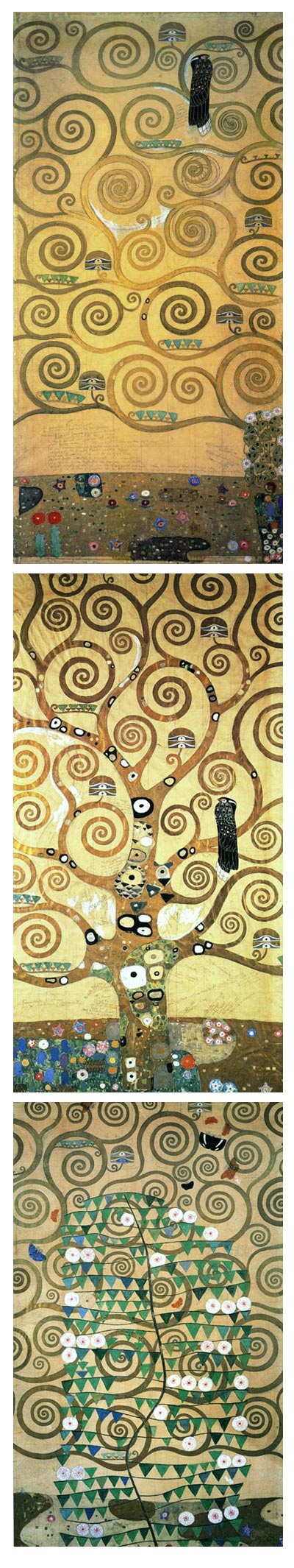   (Gustav Klimt).   (The Tree of Life)