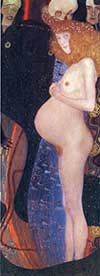   (Gustav Klimt).  (Hope I)