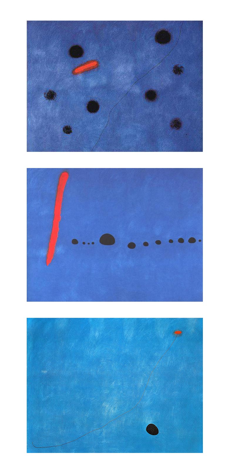   (Joan Miro).  () (Blue)