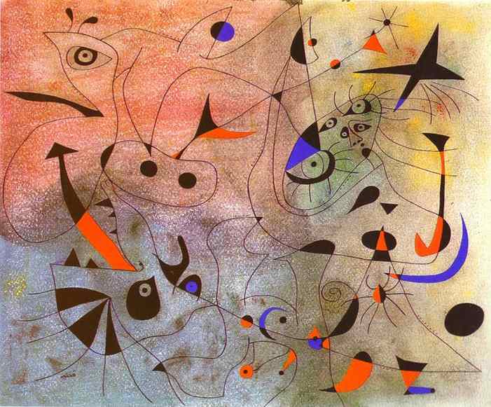   (Joan Miro). :   (Constellation: The Morning Star)