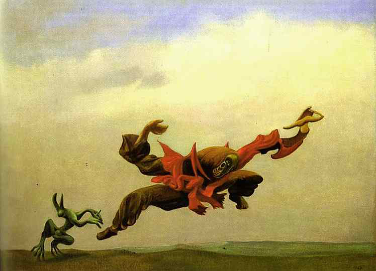   (Max Ernst).     (The Angel of Hearth and Home)