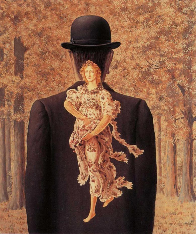   (Rene Magritte).   (Le Bouquet tout fait)