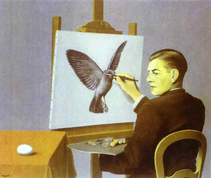   (Rene Magritte).  (Perspicacity)