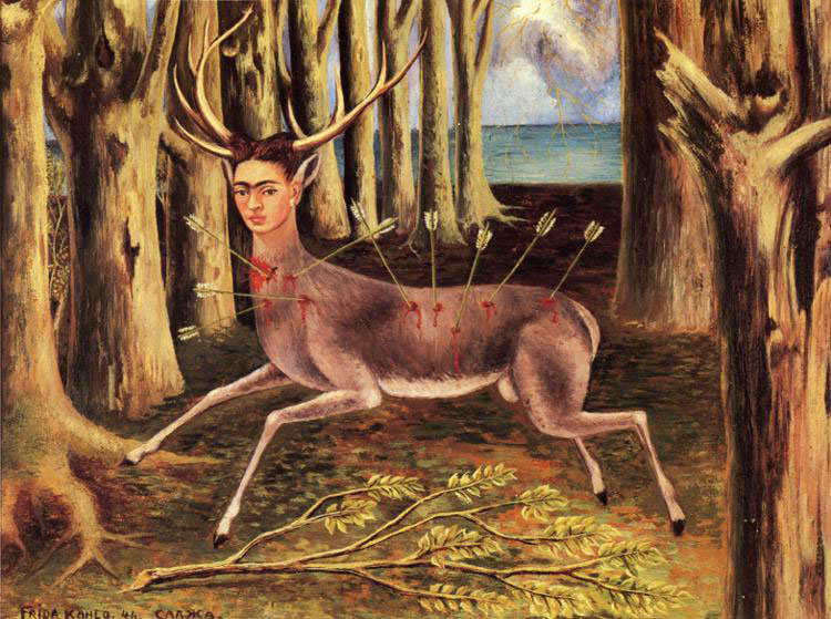   (Frida Kahlo).   (The Little Deer)