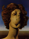 Рене Магритт (Rene Magritte). Насилие (The Rape)
