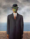 Рене Магритт (Rene Magritte). Сын человеческий (The Son of Man)