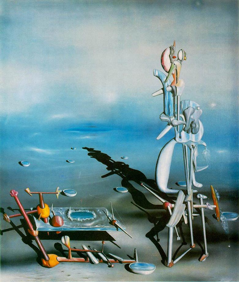   (Yves Tanguy).   (Indefinite Divisibility)